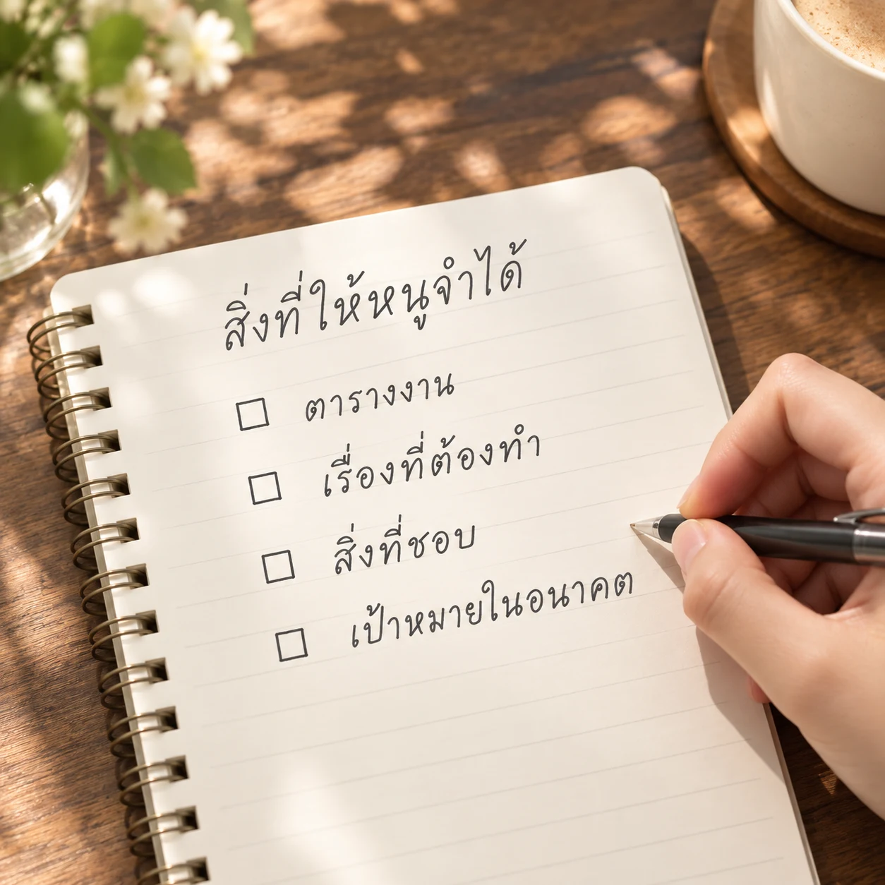 สมุดสิ่งที่ให้หนูจำได้
